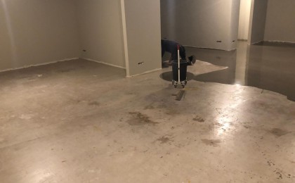 Egaliseren grote ruimte, Zeewolde